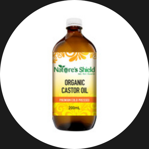 CASTOR OIL ORGANIC COLD PRESSED 200mls