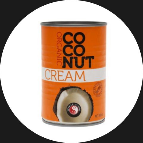 COCONUT CREAM ORGANIC BPA FREE 400g CANNED