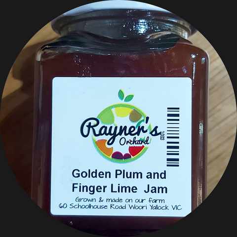 RAYNERS GOLDEN PLUM AND FINGER LIME JAM