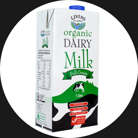 FULL CREAM DAIRY MILK ORGANIC 1L