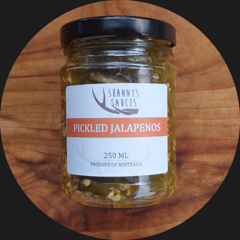 SHANNY'S PICKLED JALAPENOS 250GMS