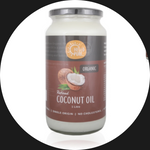 ORGANIC COCONUT OIL PURIFIED 1 L Glass Jar