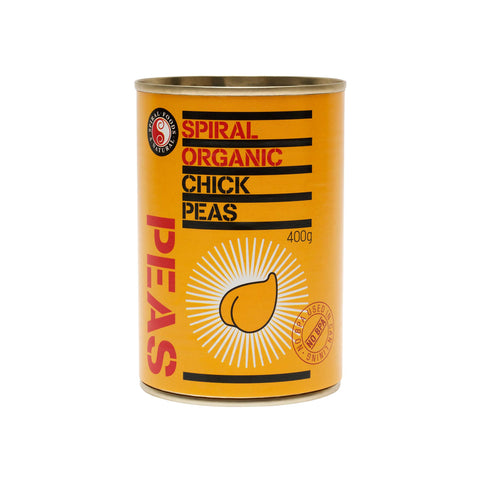 CANNED ORGANIC CHICKPEAS  400GM BPA FREE